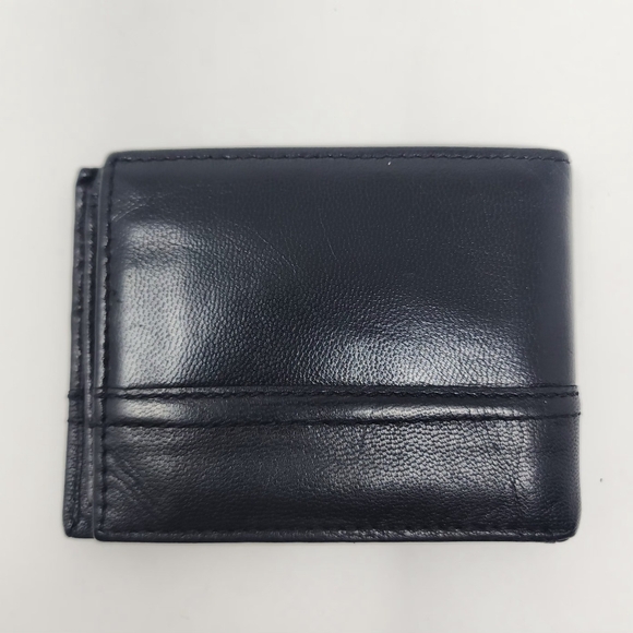 Tommy Hilfiger Black Leather RFID Protection Wallet - Picture 2 of 11